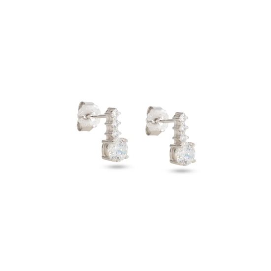 Pendientes Dilvdò Mujer in Plata Zircone ORPLBB - ORPLBB